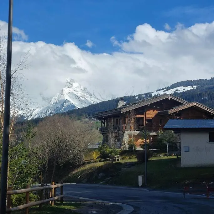 Appartement T2 De Standing Neuf 6-8 Personnes Avec Balcon Et Jardinet Au Pied Des Pistes A Combloux