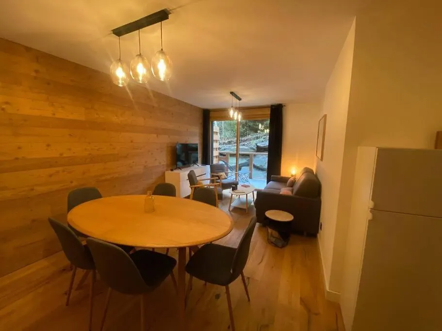 Apartment Appartement T2 De Standing Neuf 6-8 Personnes Avec Balcon Et Jardinet Au Pied Des Pistes A Combloux